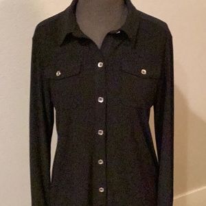 Susan Graver duster or can be worn as a dress.